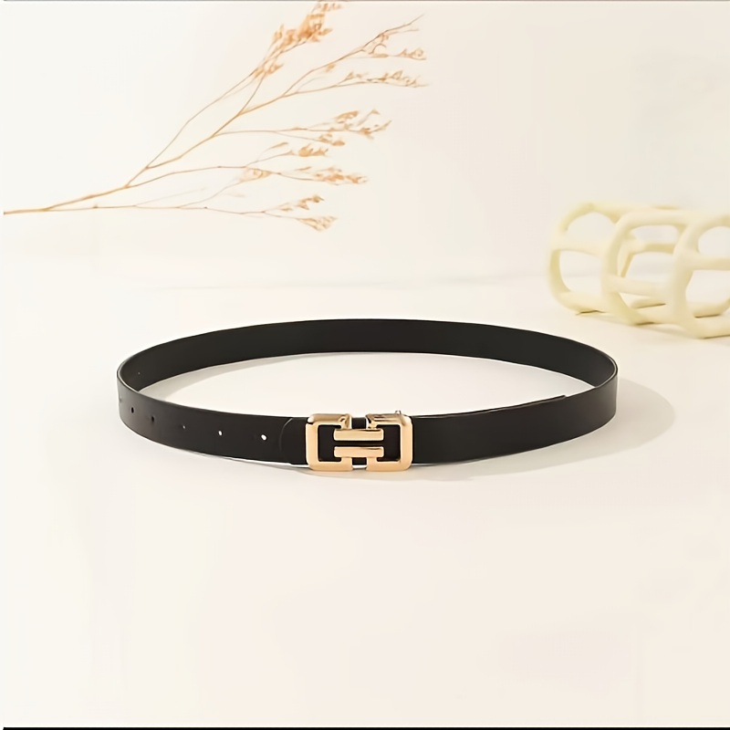 1 Women's Belt, Ins Elastic Simple New Versatile Fashion Decorative Jeans Belt