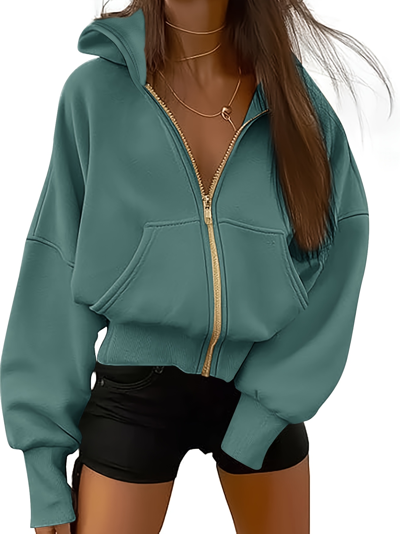 brown zip up hoodie sold on Temu United States brown zip up hoodie sold on Temu United States