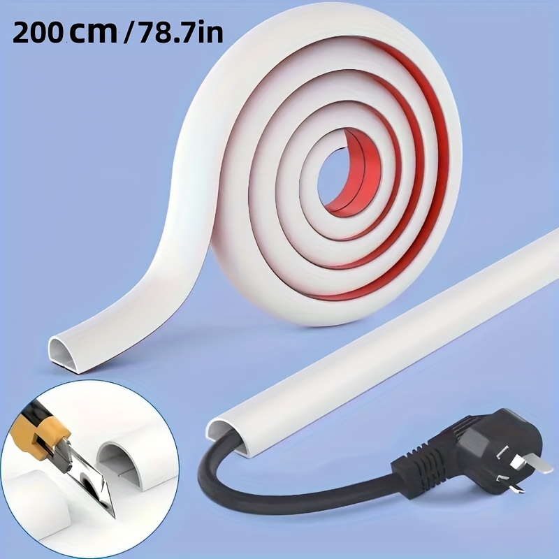 15mm Wide Cable - "desktop Cable Management Essential" Soft Cable Tray