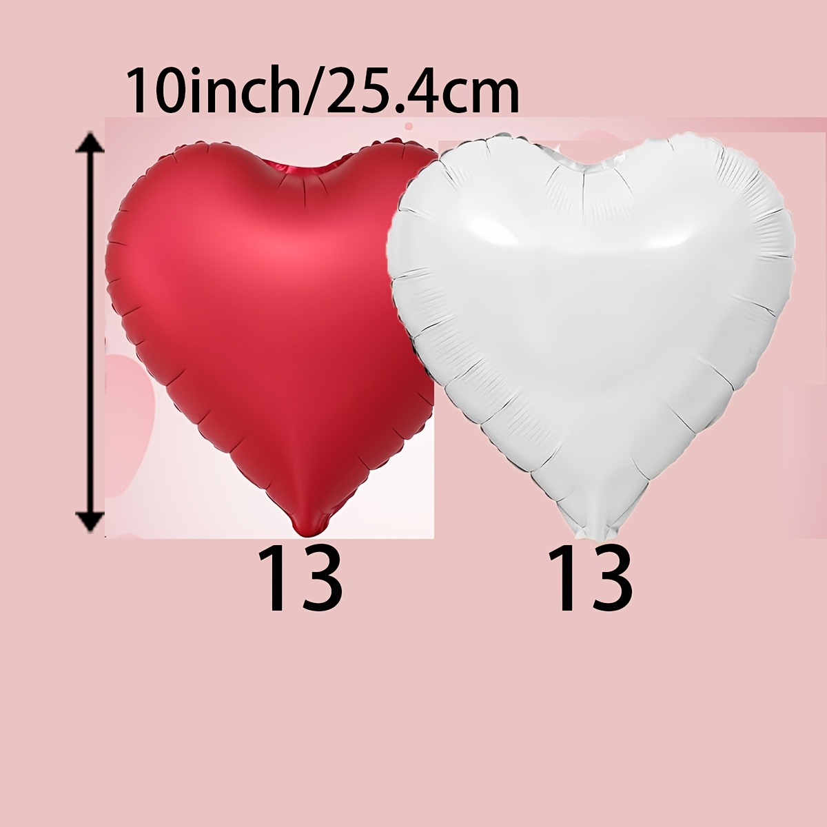 TEMU 26 globos de y globos de de 10 pulgadas para , despedidas de soltera, aniversarios, Navidad, Día de San Valentín y decoraciones para fiestas de