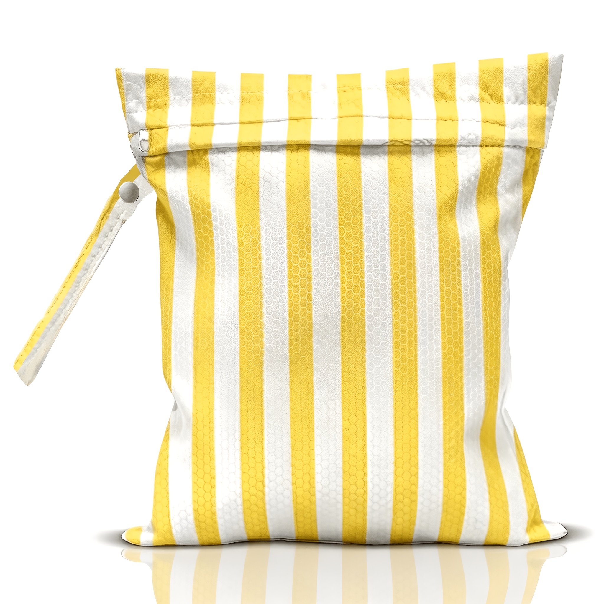 TEMU Reusable Wet Item Storage Bag, Artistic Striped , Diaper Organizer/swim Bag/cosmetic Bag, 9.84in X 12.2in, Perfect For Storing Swimwear, Travel