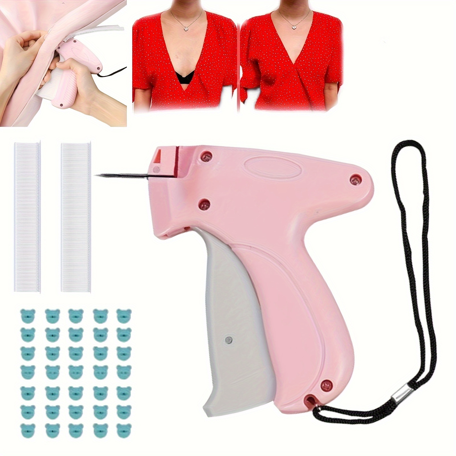 

Quick Clothing Fixer, Quick Stitch Sewing Gun, Mini Stitch Gun For Clothes, Micro Tagging Gun For Clothing, Hemming Gun For Clothes, Quick Repair Garment Sewing Machine