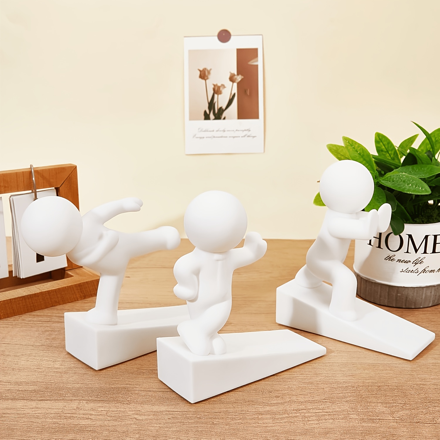 TEMU Cute , 3pcs, Decorative Door Wedge For Home And Office Floor, Decorative Doorstop