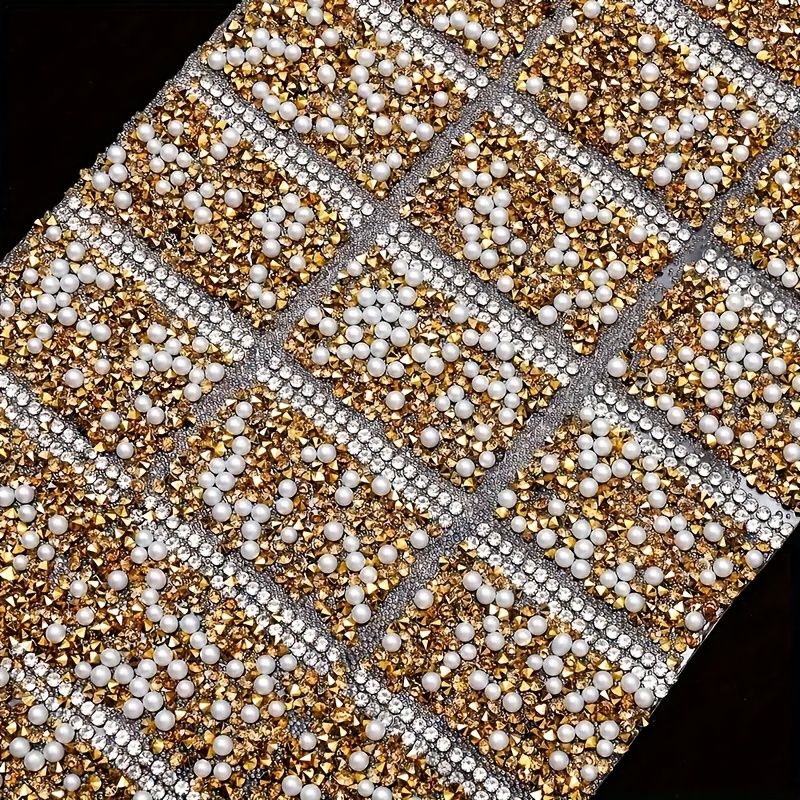 TEMU 1,57x1,18 inch, 12 stuks per strook, Gekleurde strass-steentjes stroken, voor doe-het-zelf prachtige pen-sieradenversiering, kledingversiering,