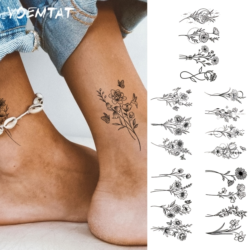 Dandelion Tattoo Small Anklet Tattoo For Ankle Switzerland