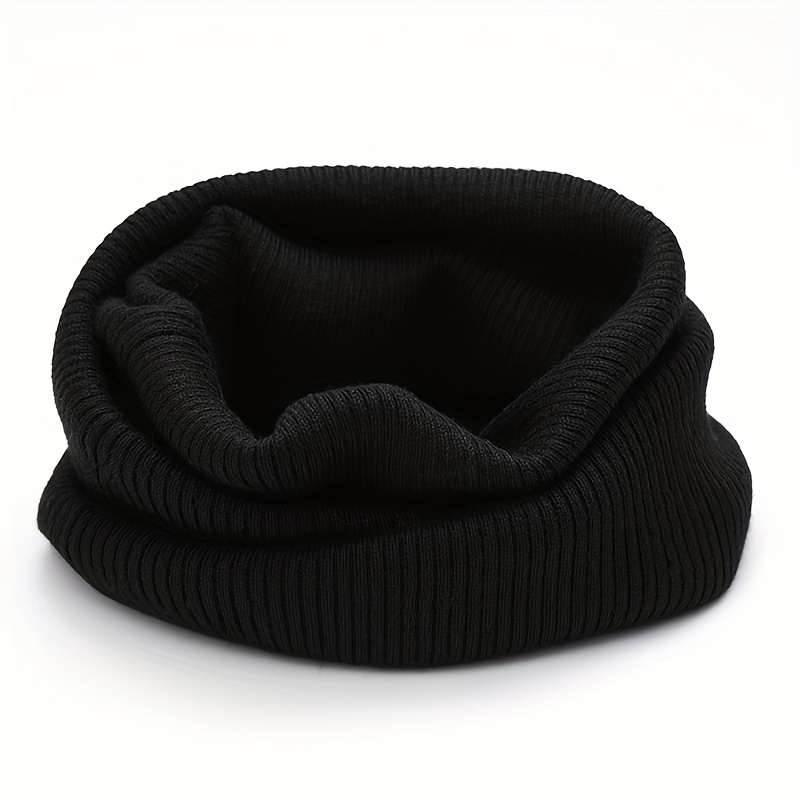 TEMU 1pc Autumn/ Neck Gaiter For Women, Cervical Spine Mock Collar, Thickened Warm Neck Scarf