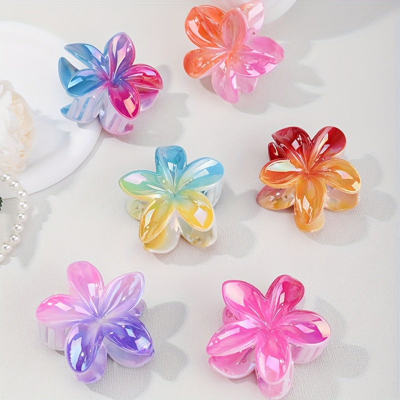 

1/6pcs Hair Claw Clip , , And Sweet