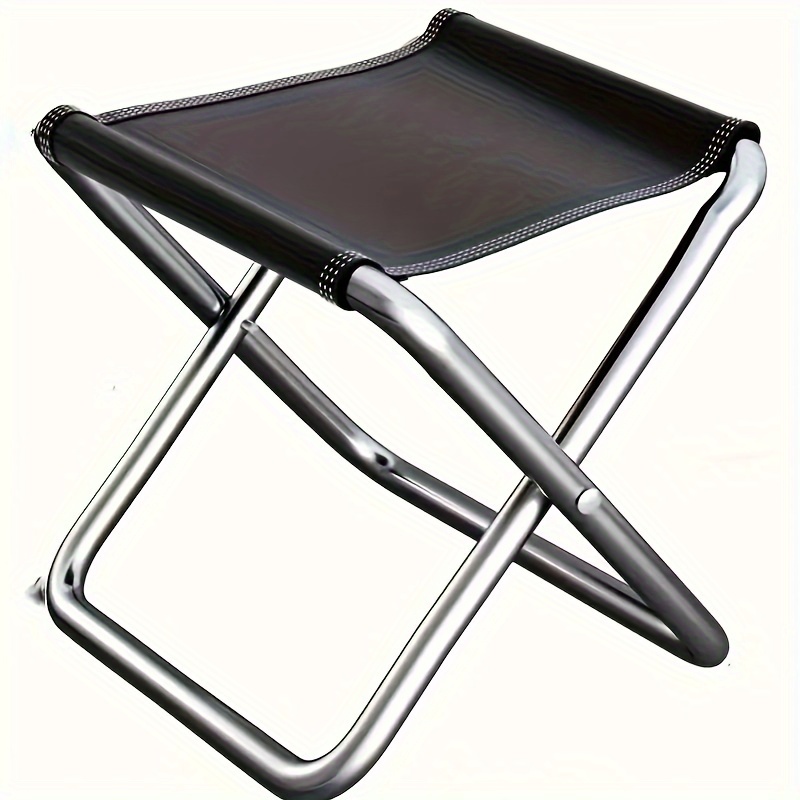 

Compact Folding Stool - Lightweight And , For Travel, Camping, Fishing, , And Laboratory - Quick Folding Design, Easy To Carry