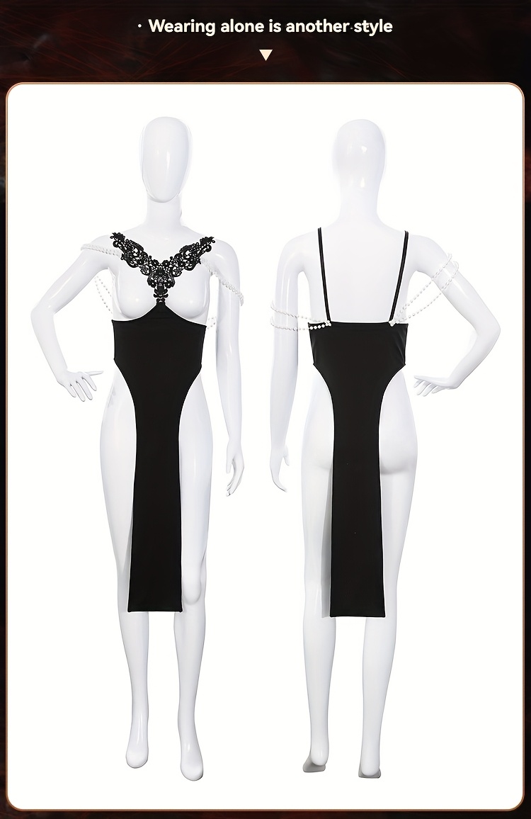 Castle Feast See-Through Temptation Halloween Set Ladies Erotic Lingerie Sexy