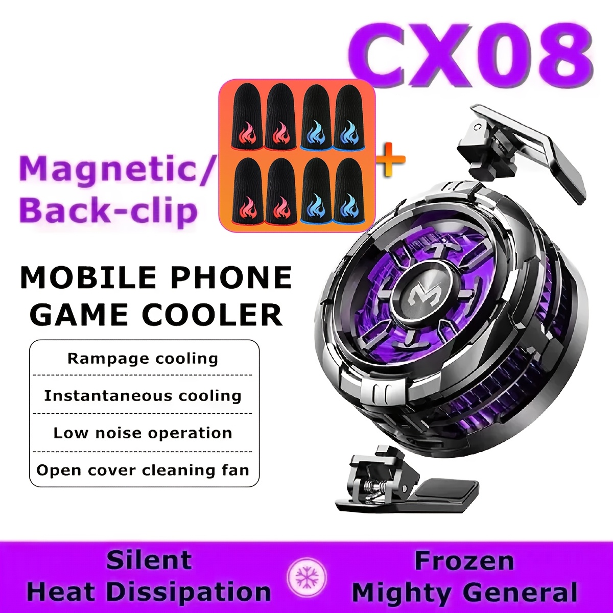 memo 2025 cx08 pro ventilador enfriador - Temu Panama