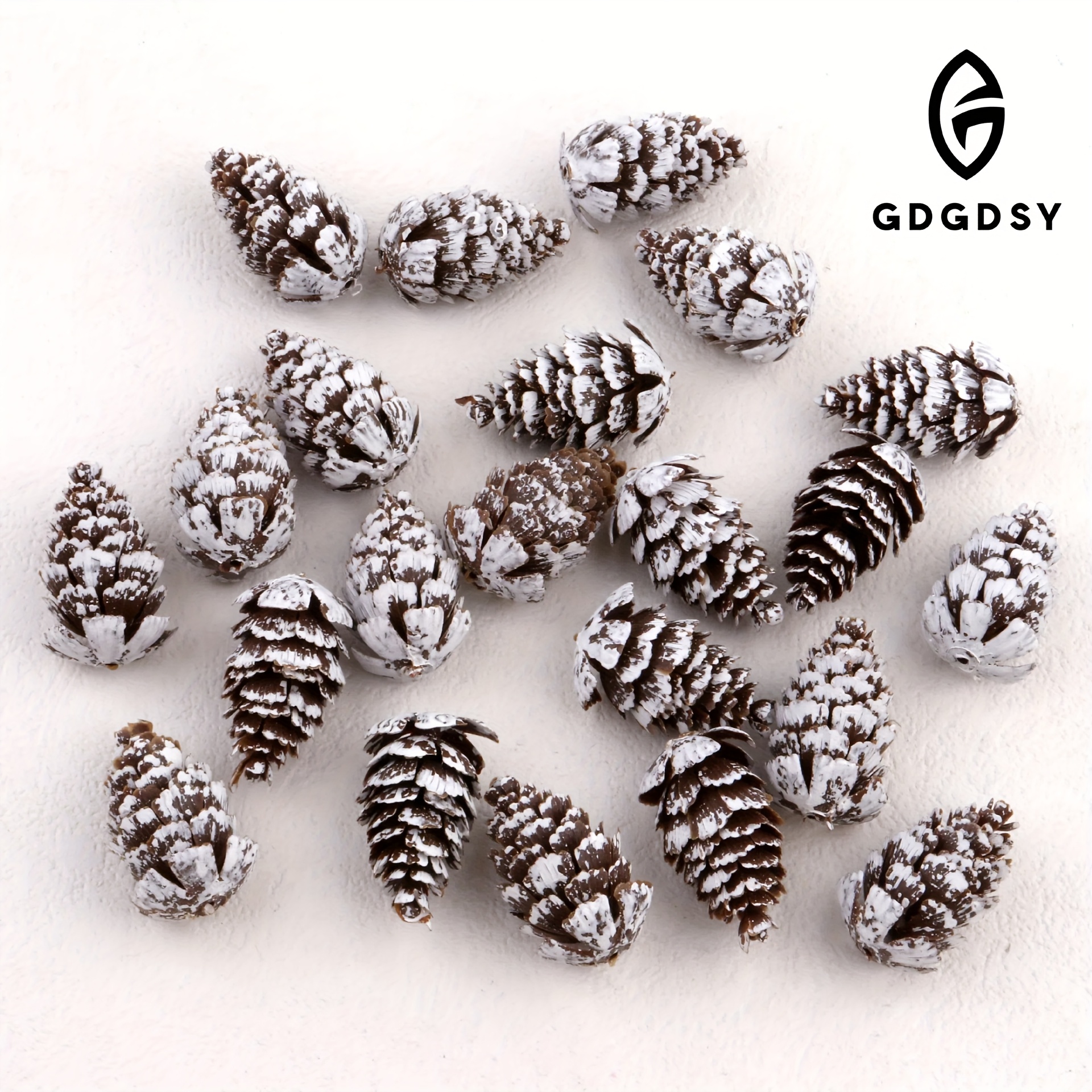 

Room Decor Gdgdsy 50-pack Handmade Plastic Pine Cones, Mixed Sizes For Home Decor, Christmas Embellishments