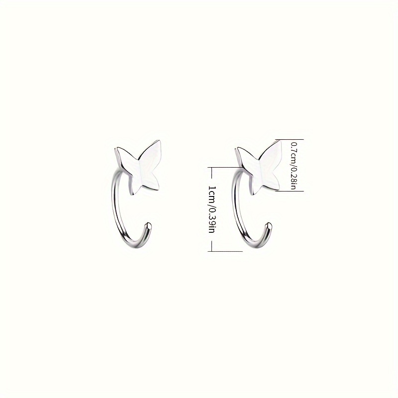 Chic Butterfly Hook Earrings