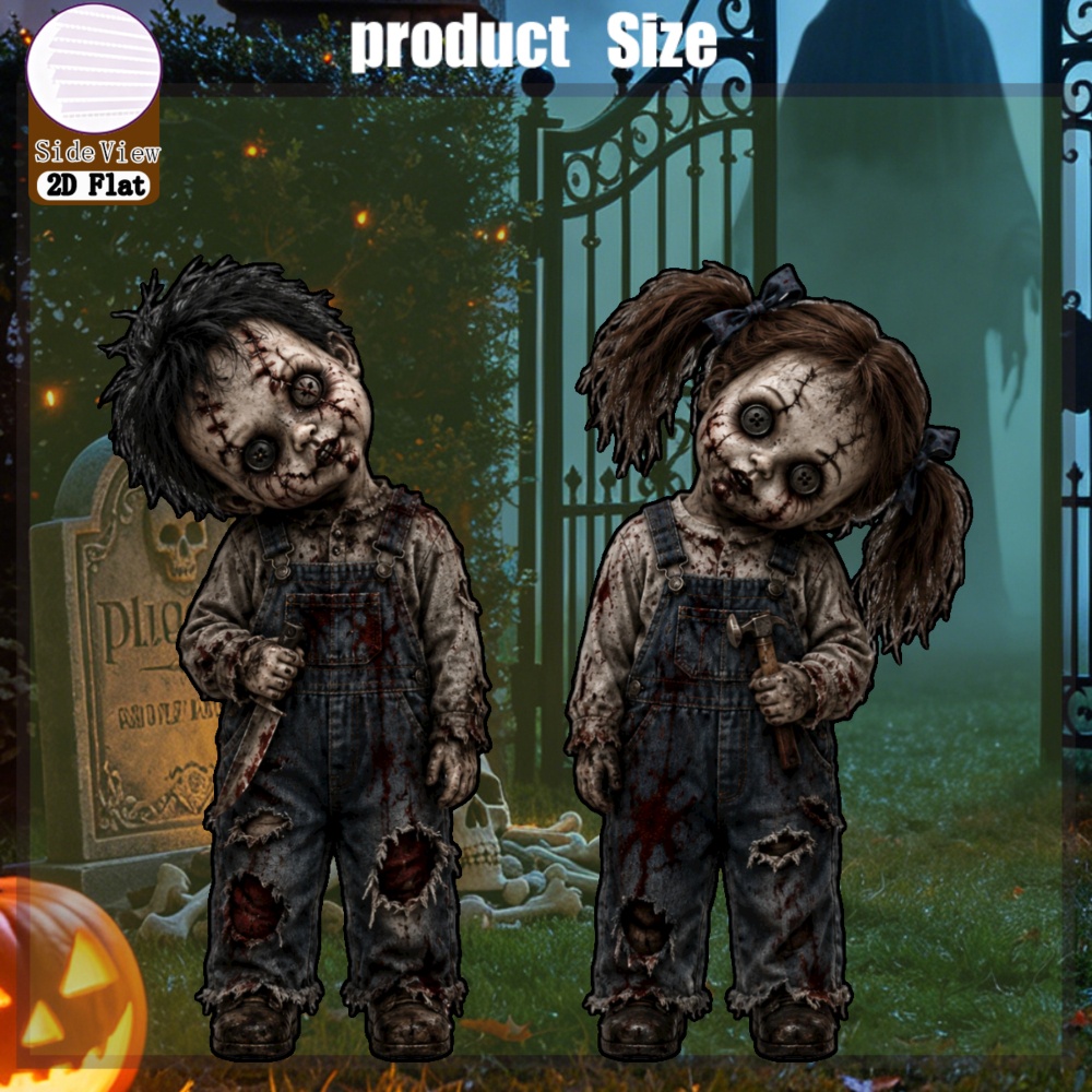 halloween decorations sold on Temu United States