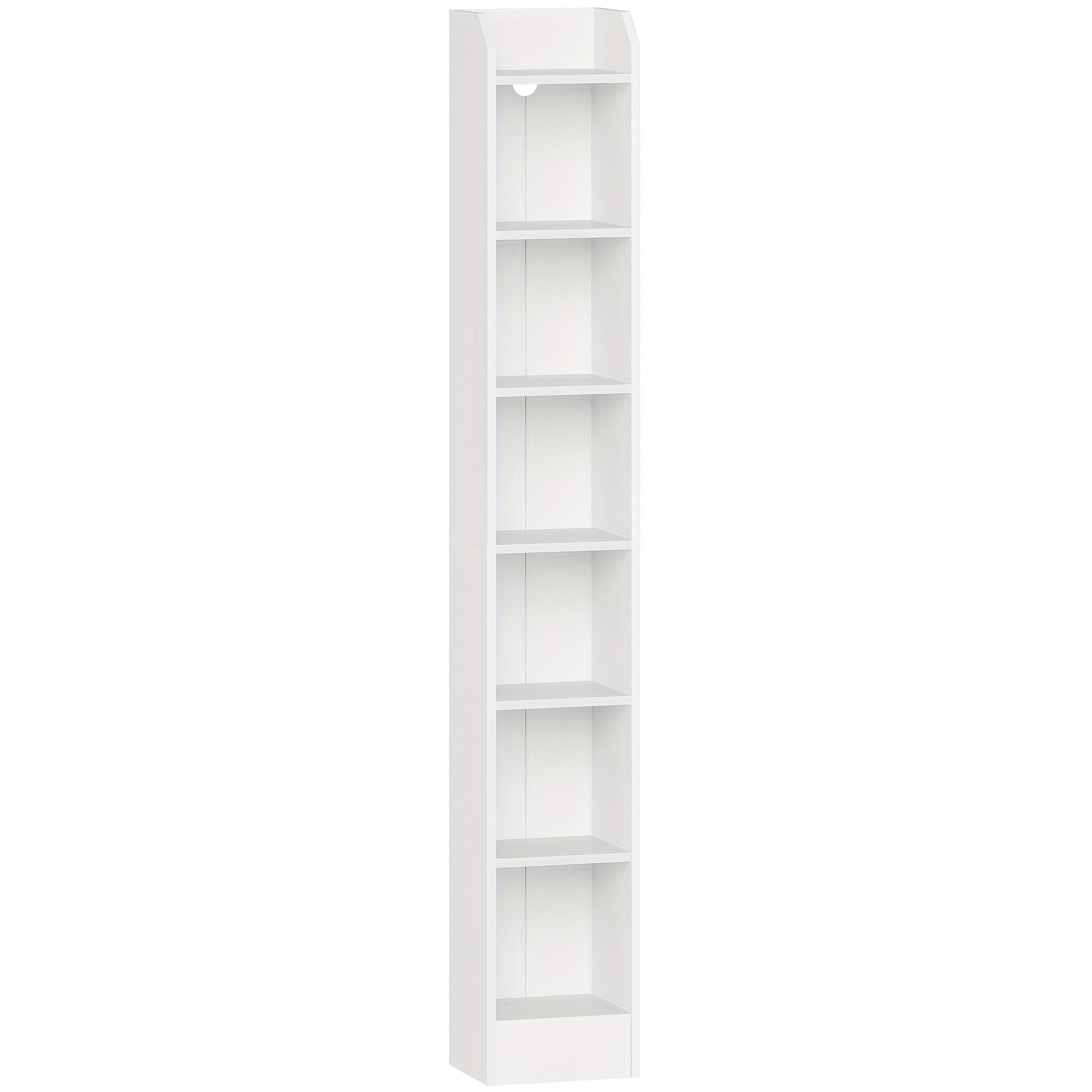 7-level Independent Bookshelf, Storage Unit, Showcase Shelf, With Adjustable Shelves, Ideal For And Workplaces. Measurements: 24 X 30 X 198 Cm