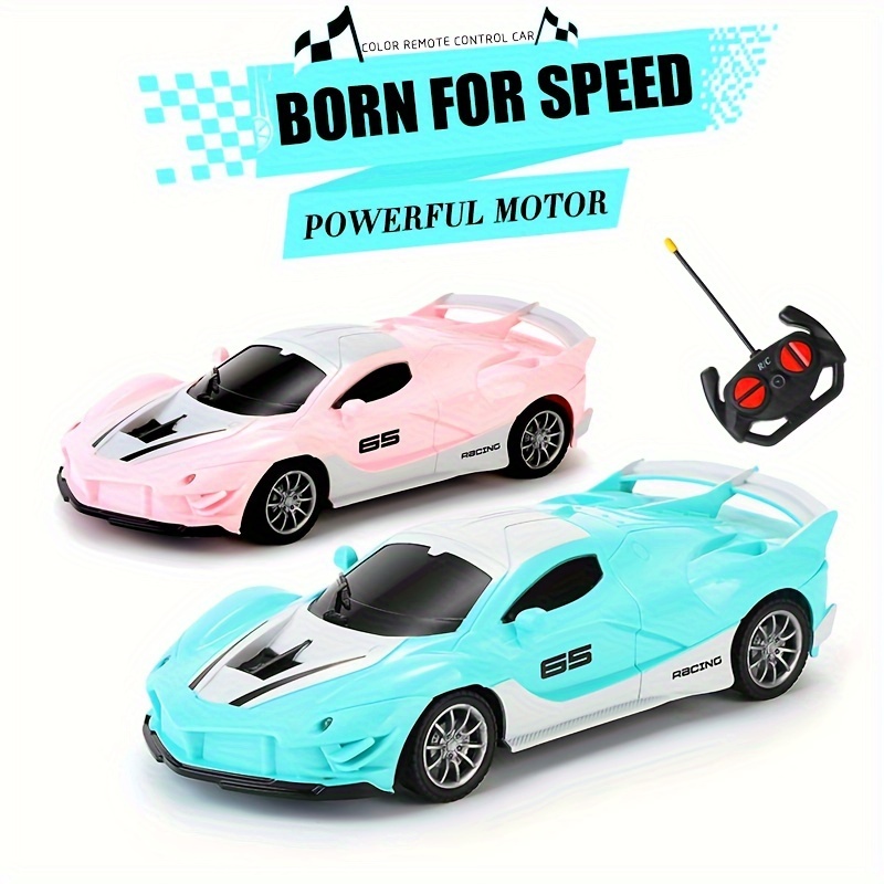Nouvelle lumière LED extérieure voiture de drift à grande vitesse 1: 18 voitures  télécommandées avec 2.4g Radio Sport Car Course Jouets électriques pour  garçons Cadeau