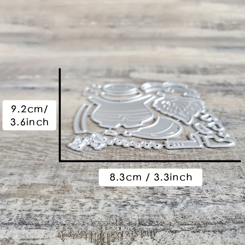 Catlove Christmas Santa Claus Metal Cutting Dies Scrapbooking Stencil Die Cuts Card Making Diy Craft Embossing New Dies