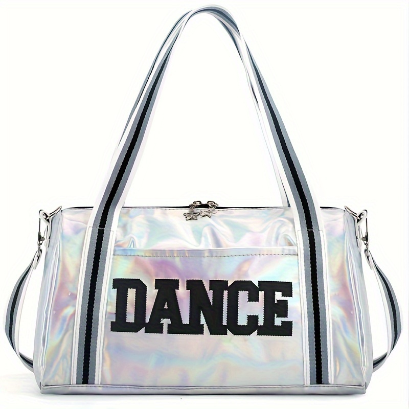 

Laser Dance Bag For Girls Large Capacity Shoulder Bag Dance Bag Latin Dance Handbag Crossbody Bag