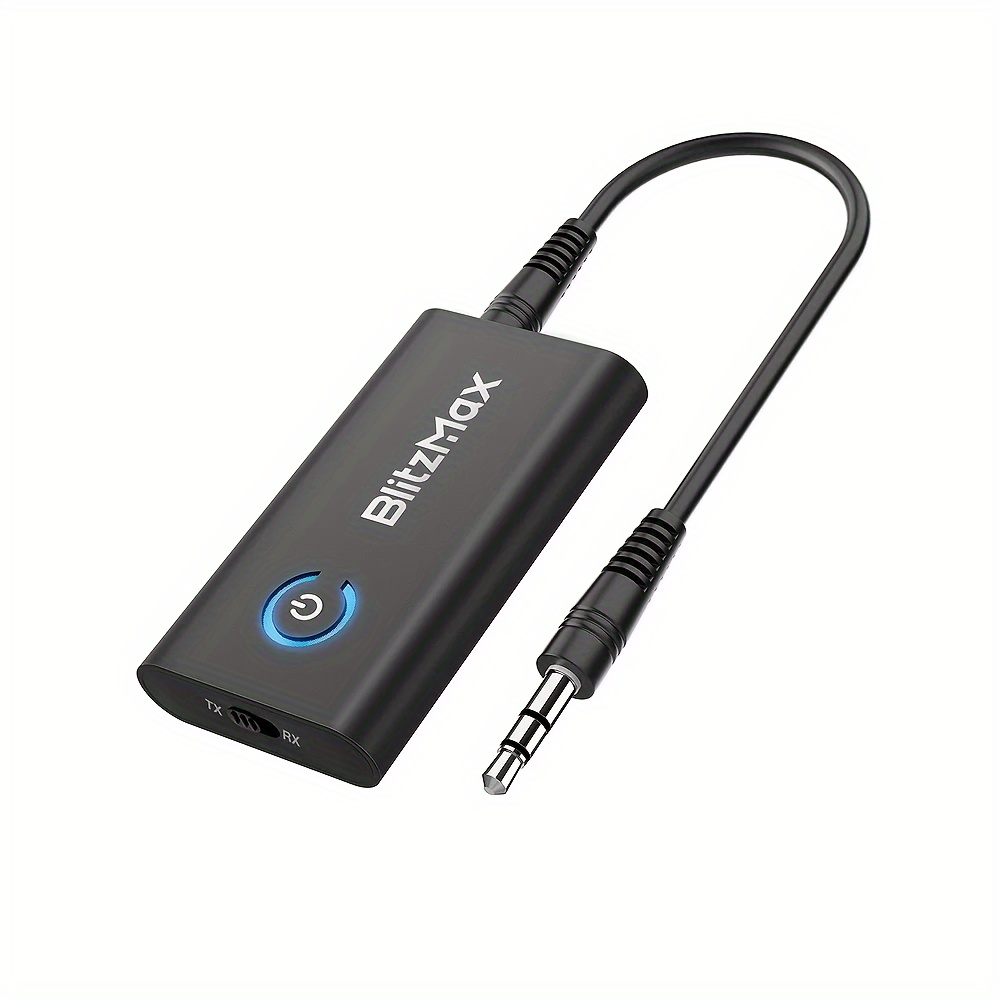 Usb Adaptateur Bluetooth Clé Pour Pc Transmetteur, Bt5.0 Dongle Pour Tv Connexion Jack 3.5Mm