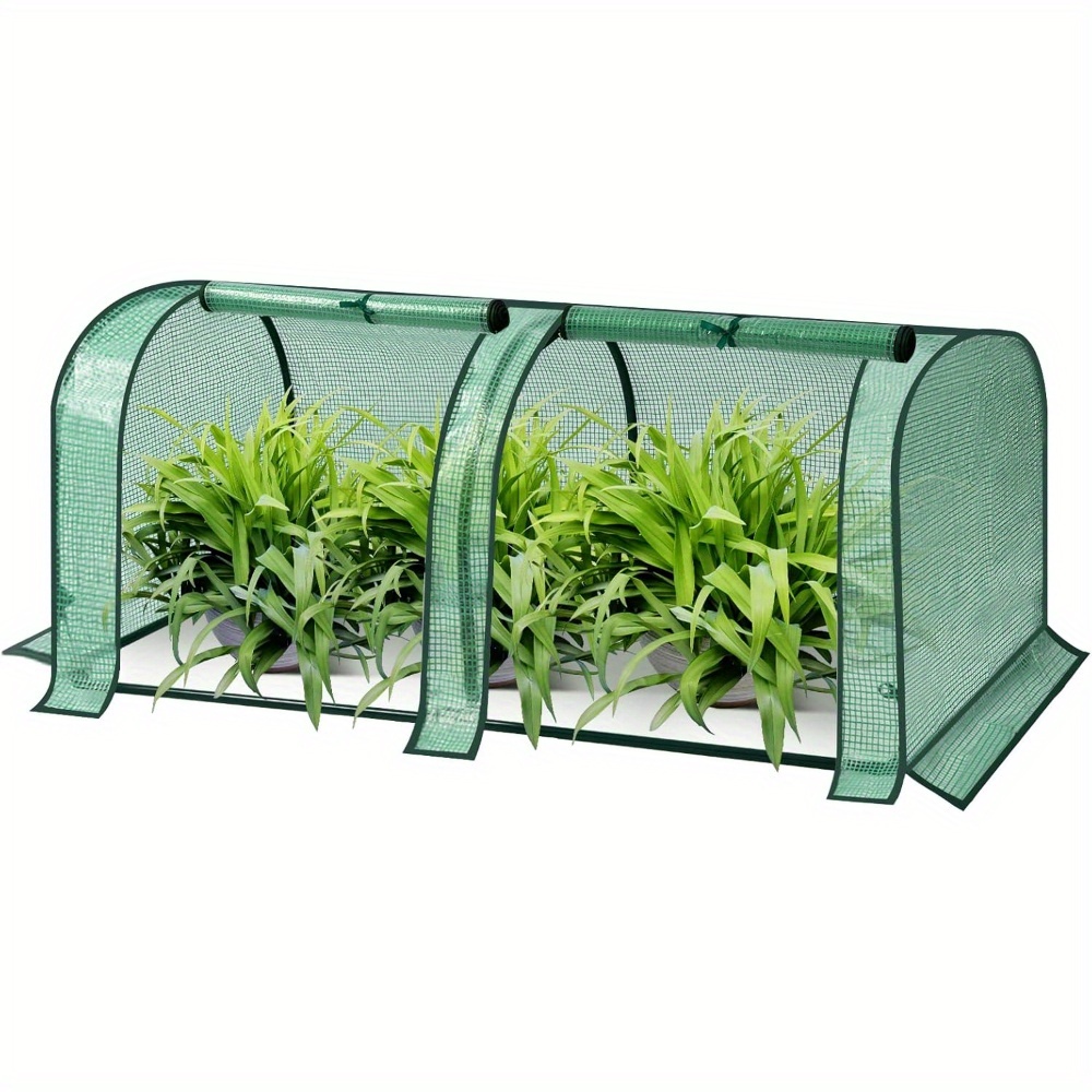 Image of 1pc Foil Greenhouse, Tomato Greenhouse, Winter Protection, Semi-transparent, Waterproof And Weather-resistant, , , Protection, Multi-functional Tear-resistant, Easy To Assemble, For Use