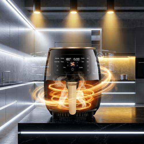 air fryer 6l high capacity kitchen appliance multifunctional cooking mode energy saving healthy daily cooking fryer