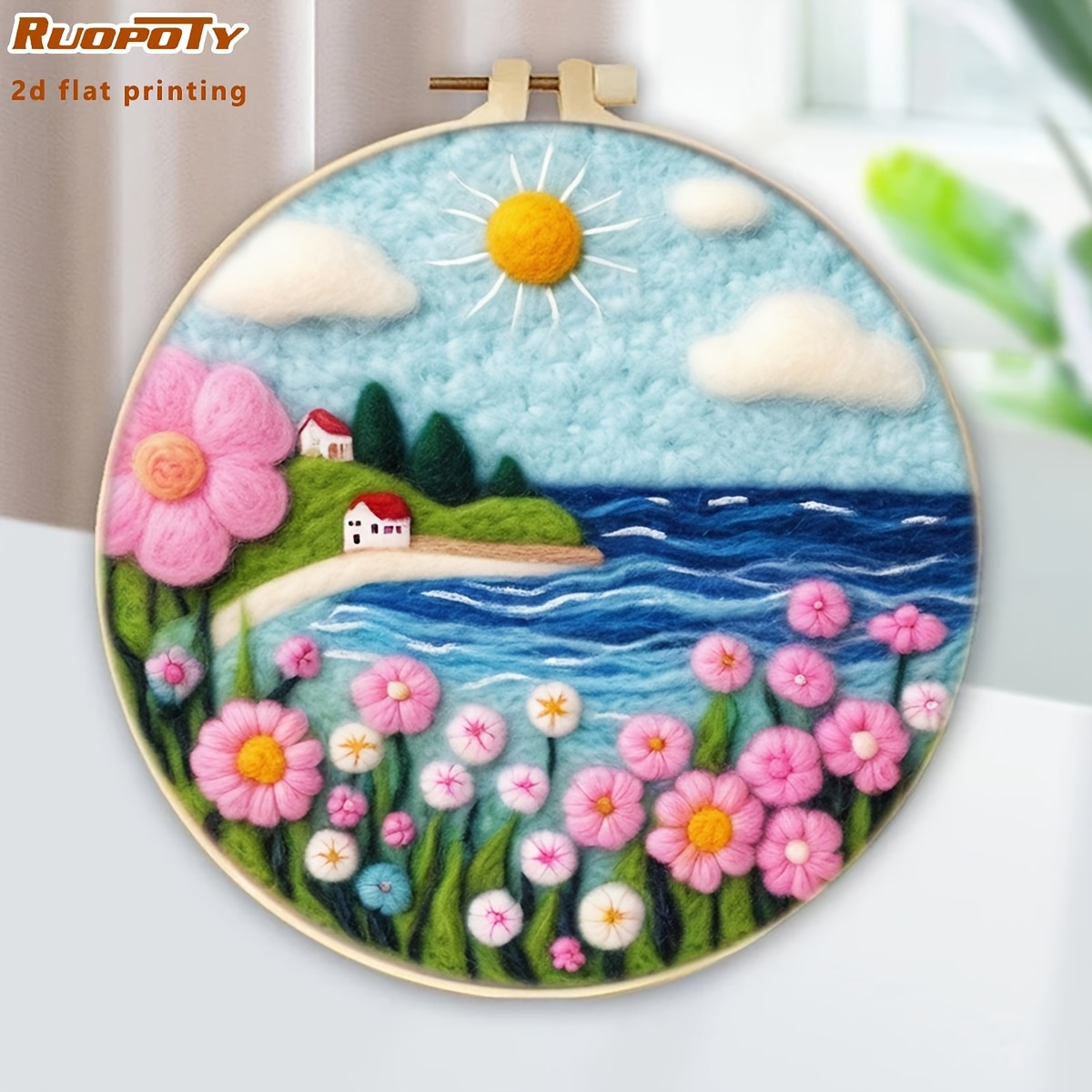 needle felting sold on Temu United States