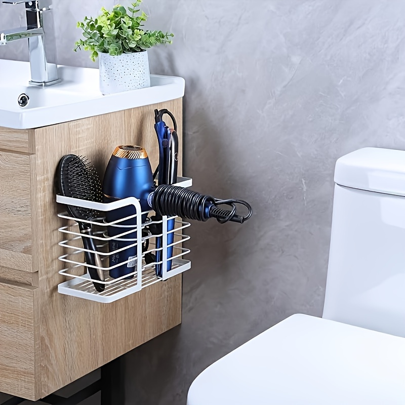 convenient wall mounted hair dryer holder hair styling Temu