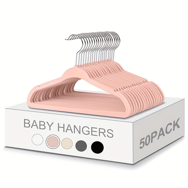 velvet baby hangers for   hangers velvet 50 pack non slip toddler hangers 11 8 inch cute baby clothes hangers durable childrens hangers newborn hangers for baby clothes