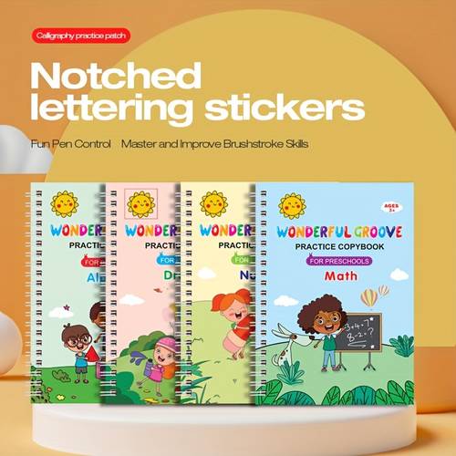 grooved handwriting practice book grooved handwriting calligraphy practice book reusable self free pen with ten refills