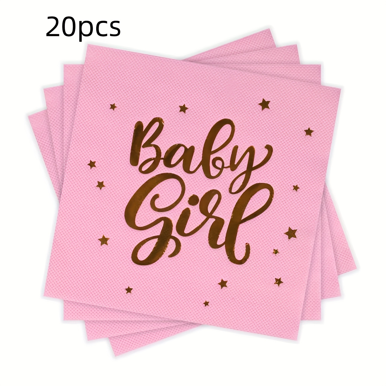 Image of Pink Foil- Napkins With Patterns For Party Decorations, Suitable For Festive Gatherings And Disposable Use In Restaurants For Halloween、christmas