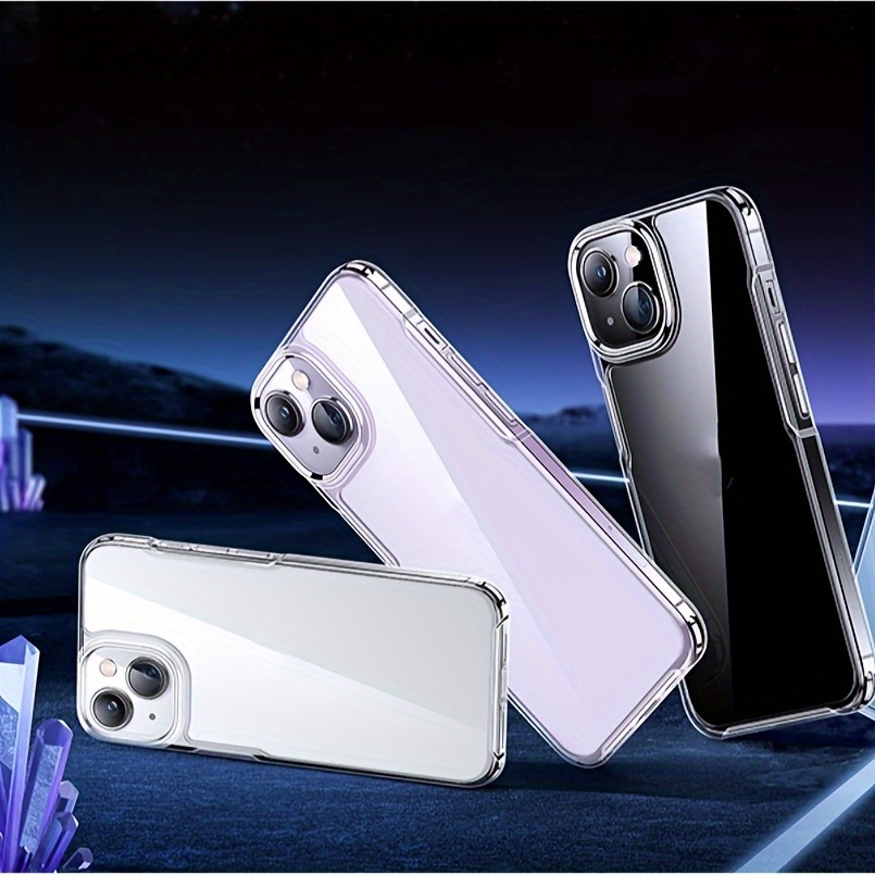 Non Yellowing] Ultra thin Clear Hard Acrylic Iphone Case - Temu Canada