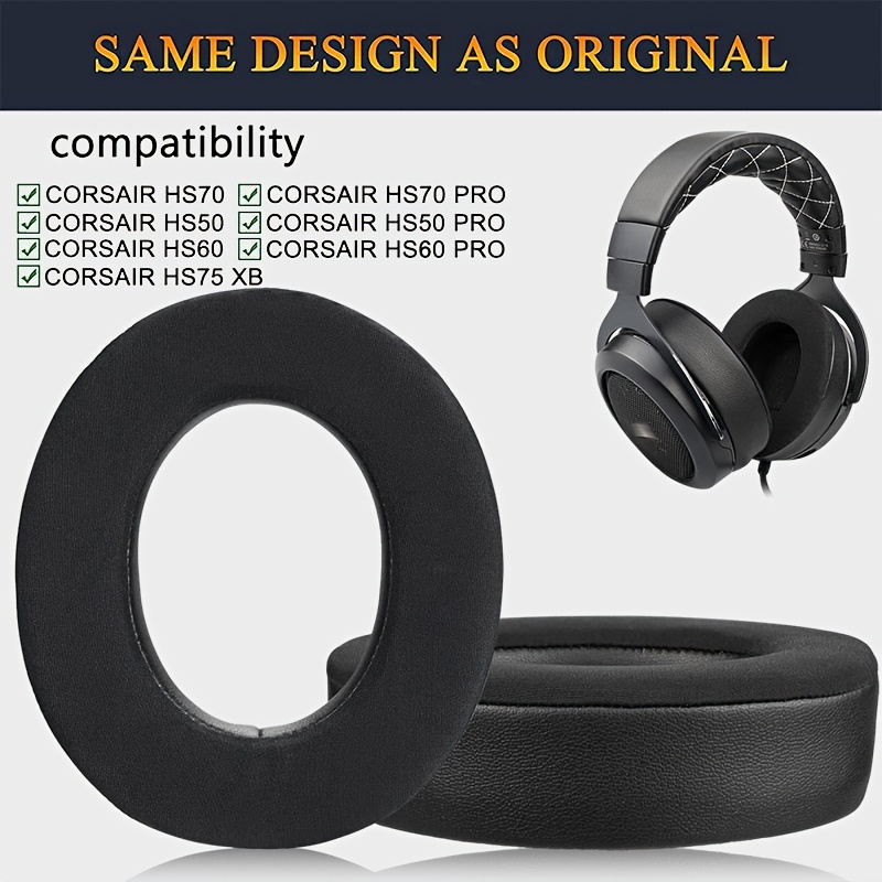 Headphone Ear Corsair Hs70 Ear Pad Replacement Hs60