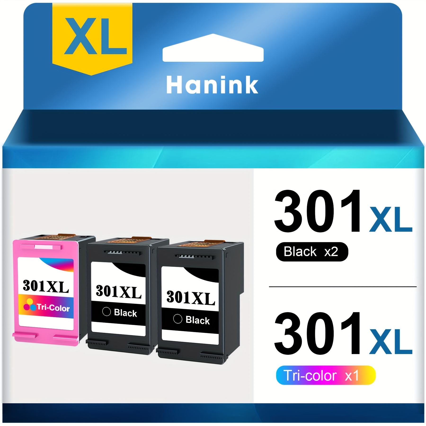 301xl Printer Cartridges Multipack Replacement For 301 Printer Cartridges For Hp301 Xl 301xl For 4500 5530 5534 4504 2540 1510 2544 2549 4630 4632 2620 2622