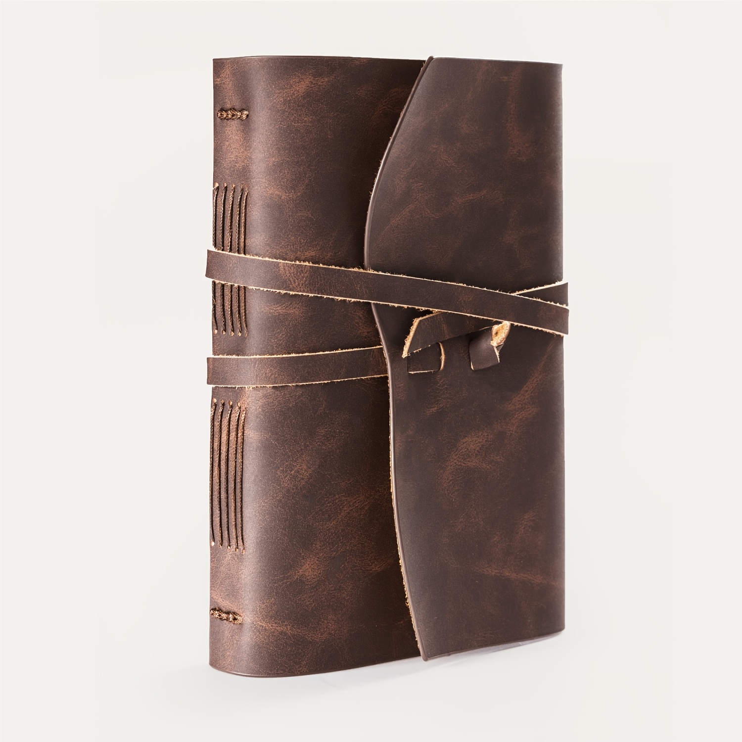 

Genuine Leather Journal Notebook - Leather Journals For 144-300 Pages, All Sizes, Vintage Journal For Gifts For Man Artist, Travel Journal