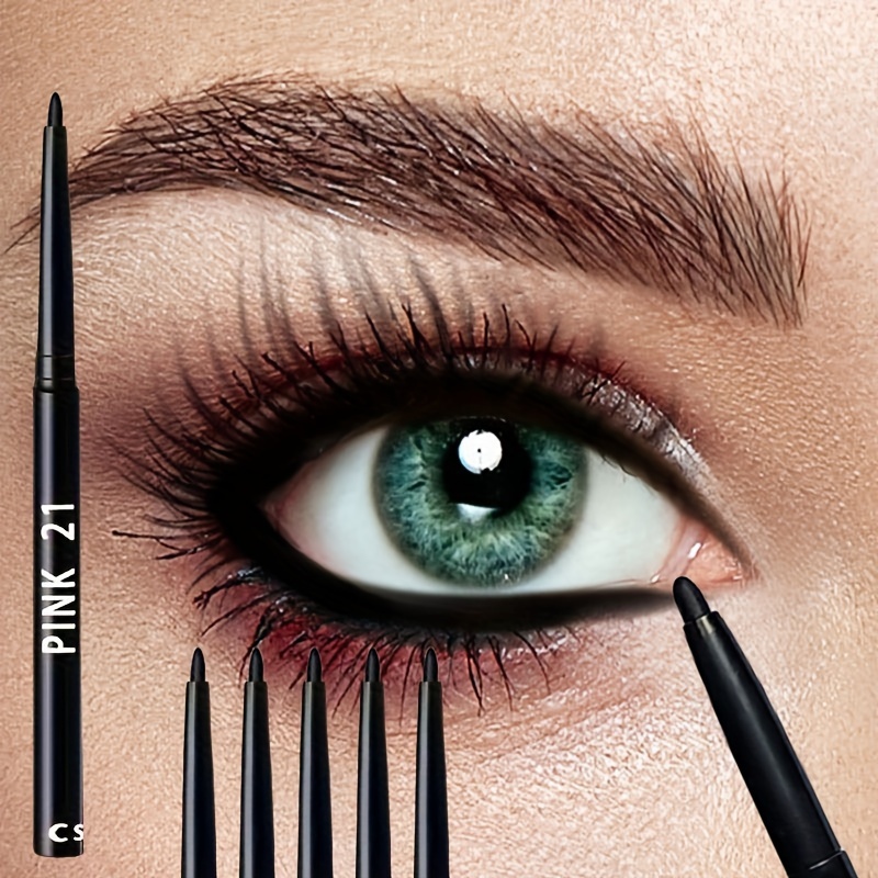 Beauty4Britain 12er Set Wasserfester Eyeliner – Schwarz, Twist-up, Langanhaltend & Wischfest