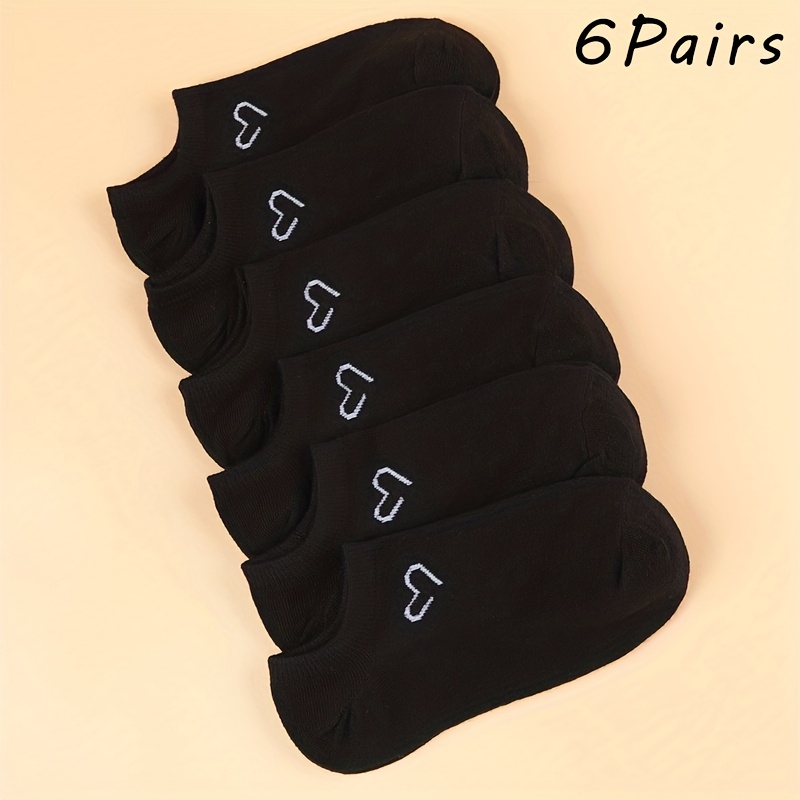 TEMU 5 /6 /10 de Calcetines Invisibles Tipo Pinky de Color Liso para , Cómodos y Fáciles, Calcetines de Mujer, Transpirables y Delicados con la Piel
