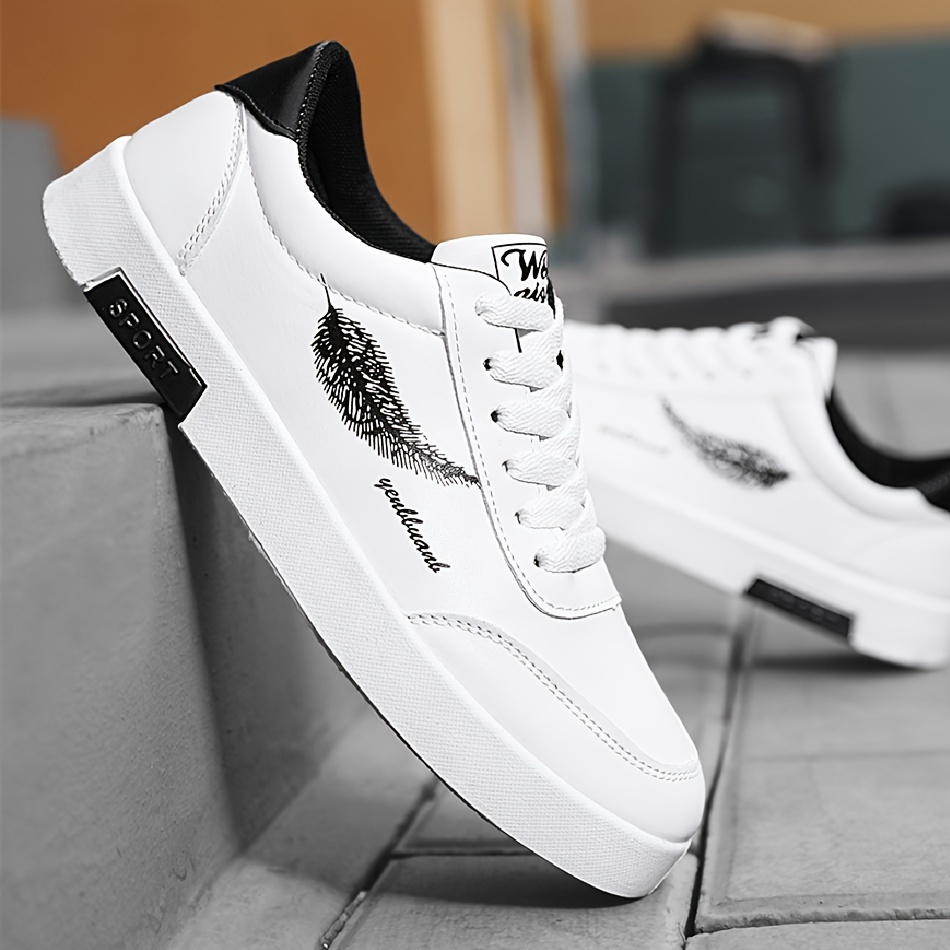 Zapatillas Blancas Zapatillas Casual Comodas Hombre Zapatillas