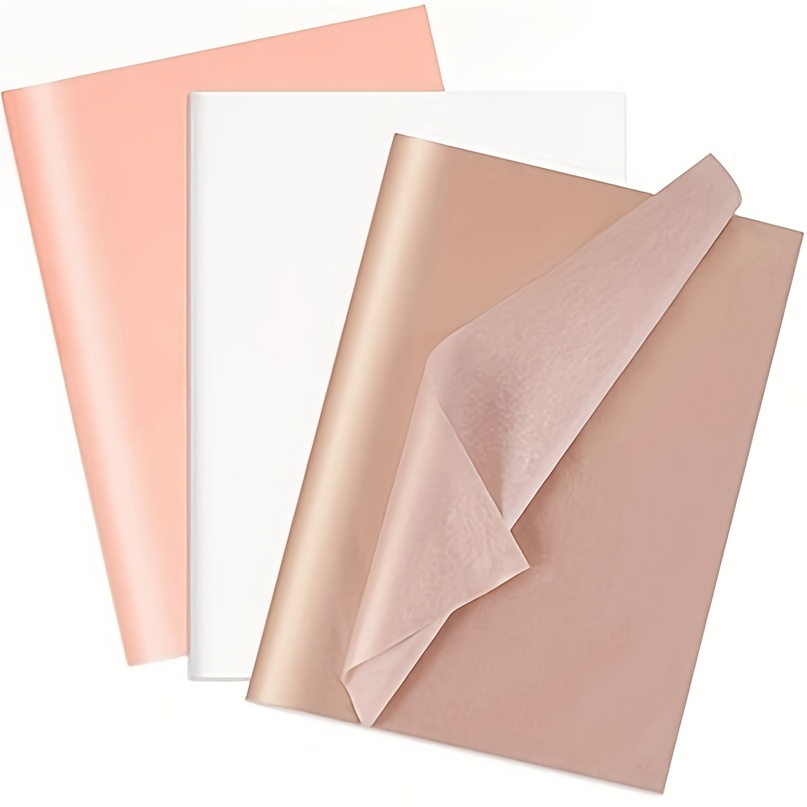 TEMU Set di carta da 50 X 35 cm, 21 fogli, color rosa, e , carta da regalo, adatta per San, matrimoni, baby shower, confezioni regalo di