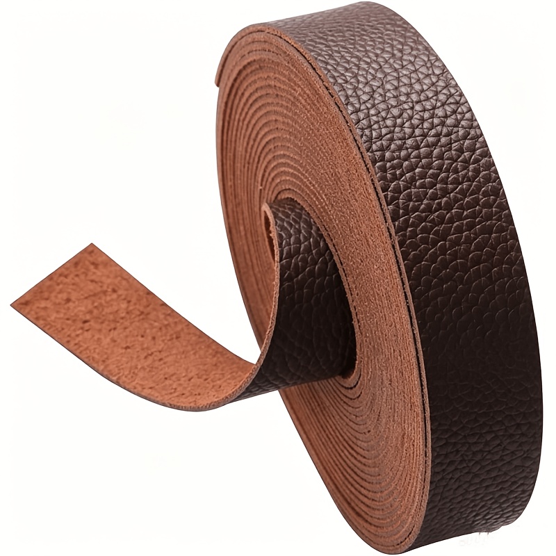 TEMU 1 Rollo, 5 Colores a Elegir, Tela de Material con de de 2.5Cm * 200Cm, Adecuada para Manualidades, Cinturones, Etc. Tela de Costura a