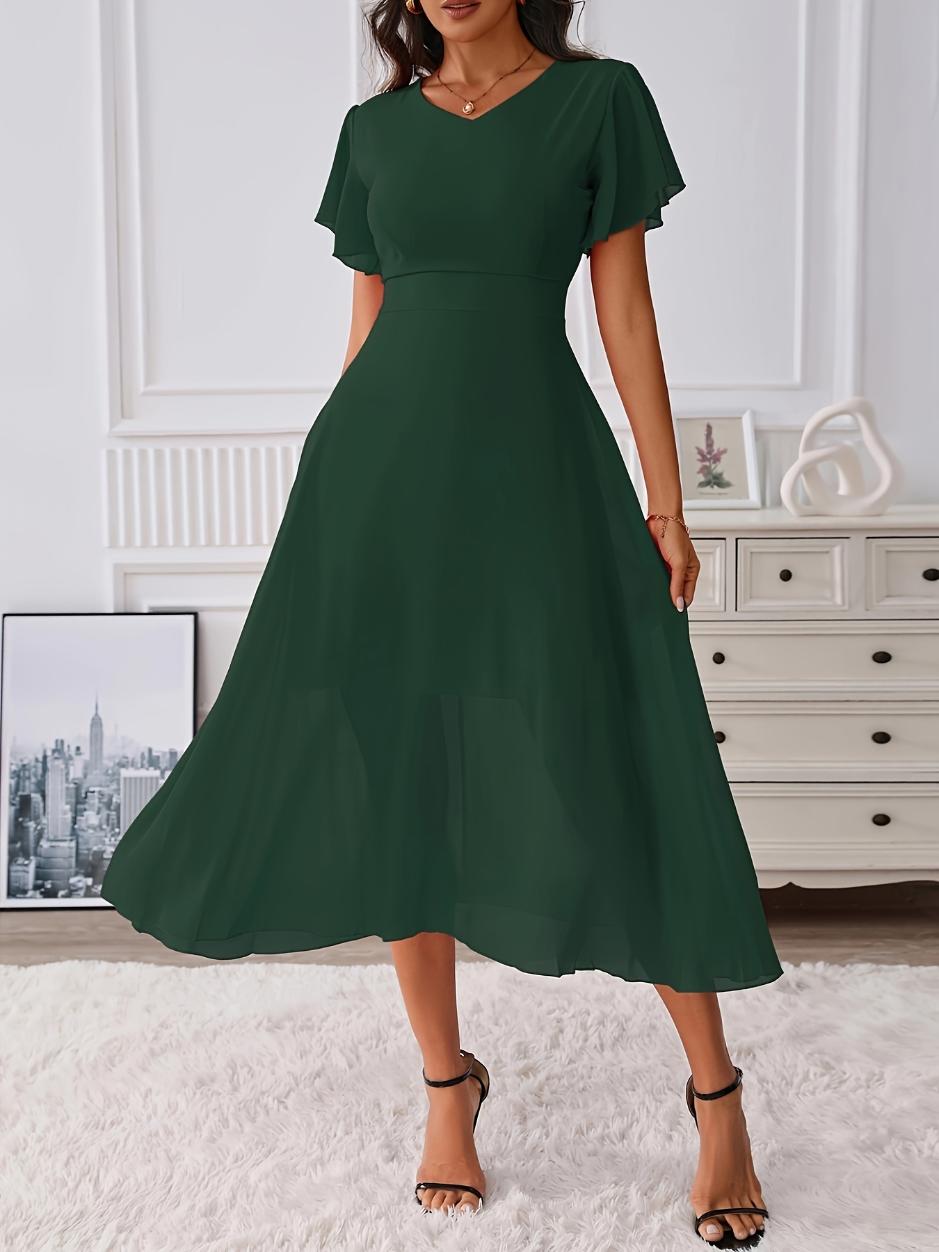 green emerald velvet dress Amazon.com: Atnlewhi Womens Vintage Lace Floral Off Shoulder Elegant Swing  Dresses A-line Mini Dress for Party Cocktail Wedding : Clothing, Shoes &  Jewelry main image 1