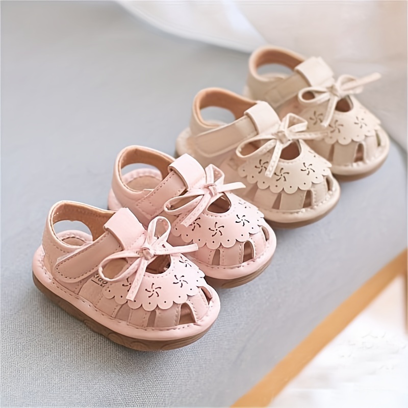 sandálias respiráveis adoráveis para bebê menina com Temu Portugal