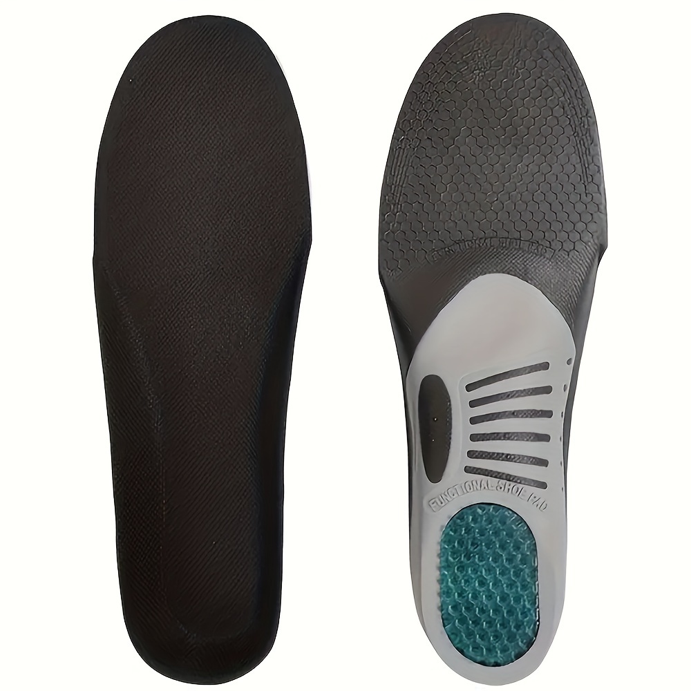 

3d Arch Support Insoles For Flat Feet - Comfortable Polyester & Nylon, , Hand Washable