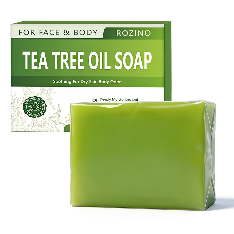 Image of Oil Soap For Cleansing And , 4-in-1 Face, Body, Hand, And Shampoo Bar, Quickly Eliminates Body Odor, Cleanses Dead Skin Cells, Controls Oil, And Skin, Provides Moisturizing Care, Suitable For Oily