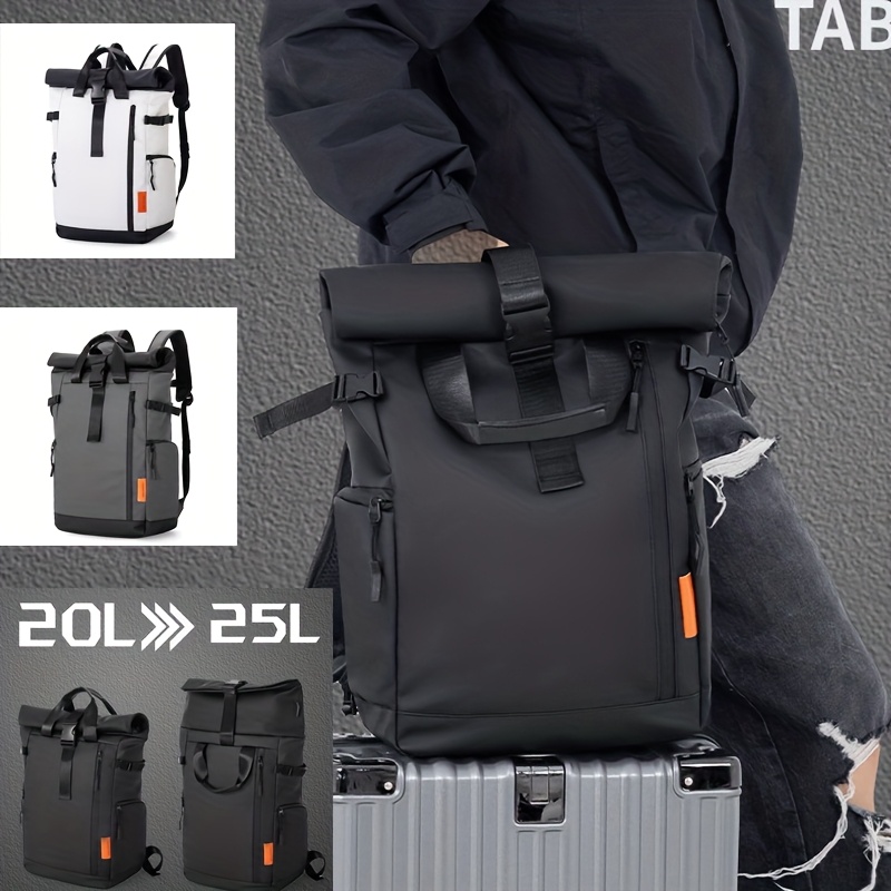 Business Backpack for Men - Large Capacity Laptop Bag with Adjustable Straps, Tablet Compartment & Mesh Bottom Pocket, Durable Oxford, Ideal for College, Work & Travel, College Laptop Bag | Professional Look | Durable Backpack