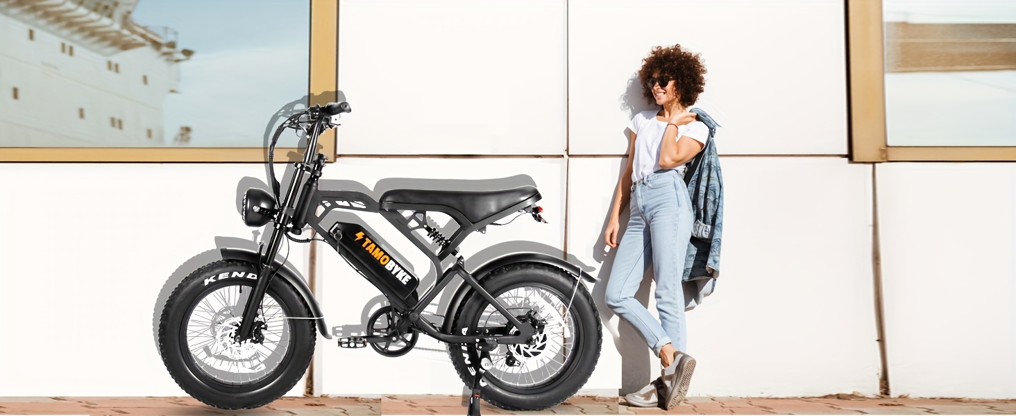 adult electric bike 750w brushless motor 20mph 40 miles removable battery 48  6ah   20 x4 tires commuter electric bike adult electric bicycles electric dirt bike electric mountain bike electric bike for adults details 3