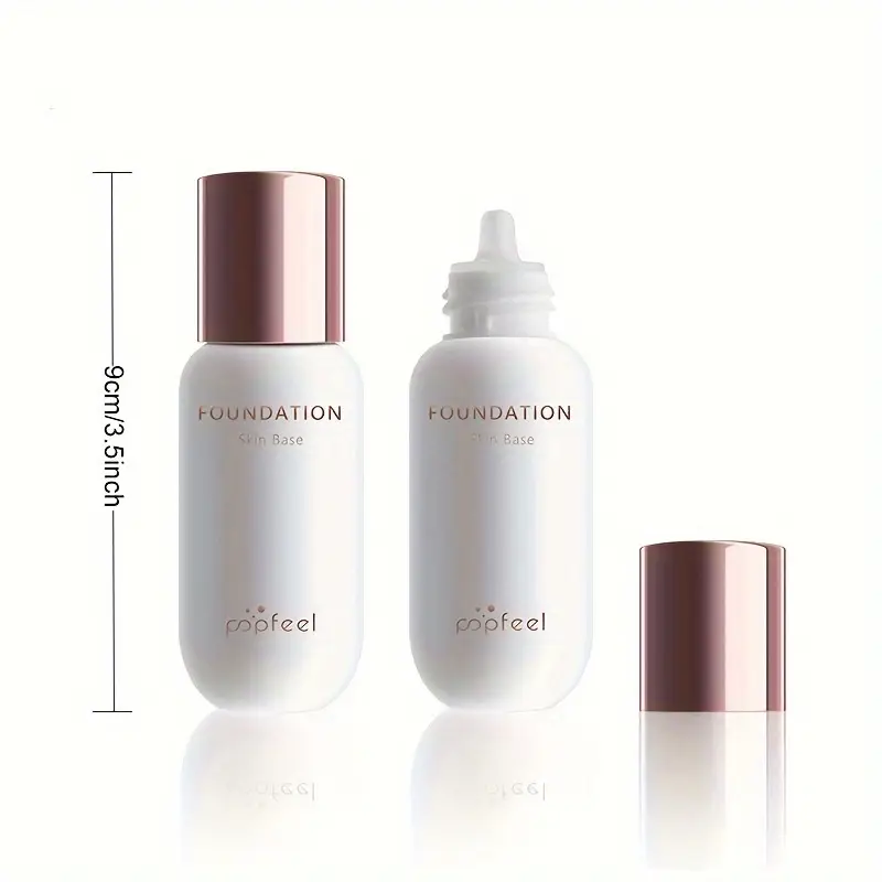 kleurveranderende foundation voor lichte huidtinten - matte afwerking, romige textuur met kleurdeeltjes, medium , ideaal voor gemengde huidtypes, dagelijkse make-up|moderne cosmetische |compacte container details 3