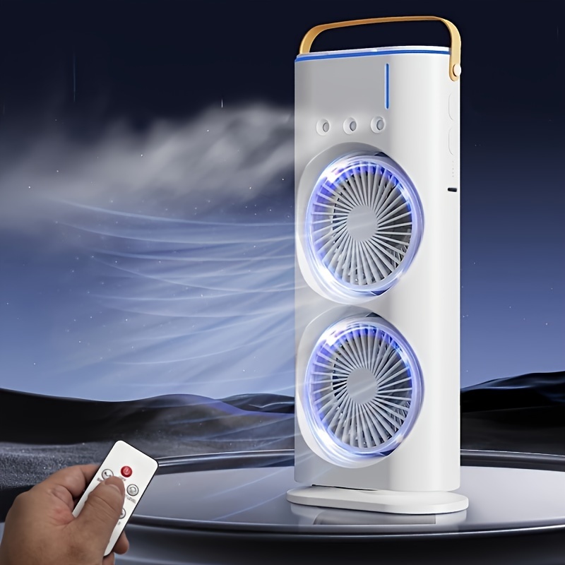 

Efghong Portable Mist Cooling Fan - Usb Powered, Indoor/outdoor Use, Button Control, Multi-component Design