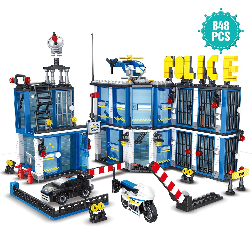 

City Building , 848pcs City Toy Building Kit, For A Adult