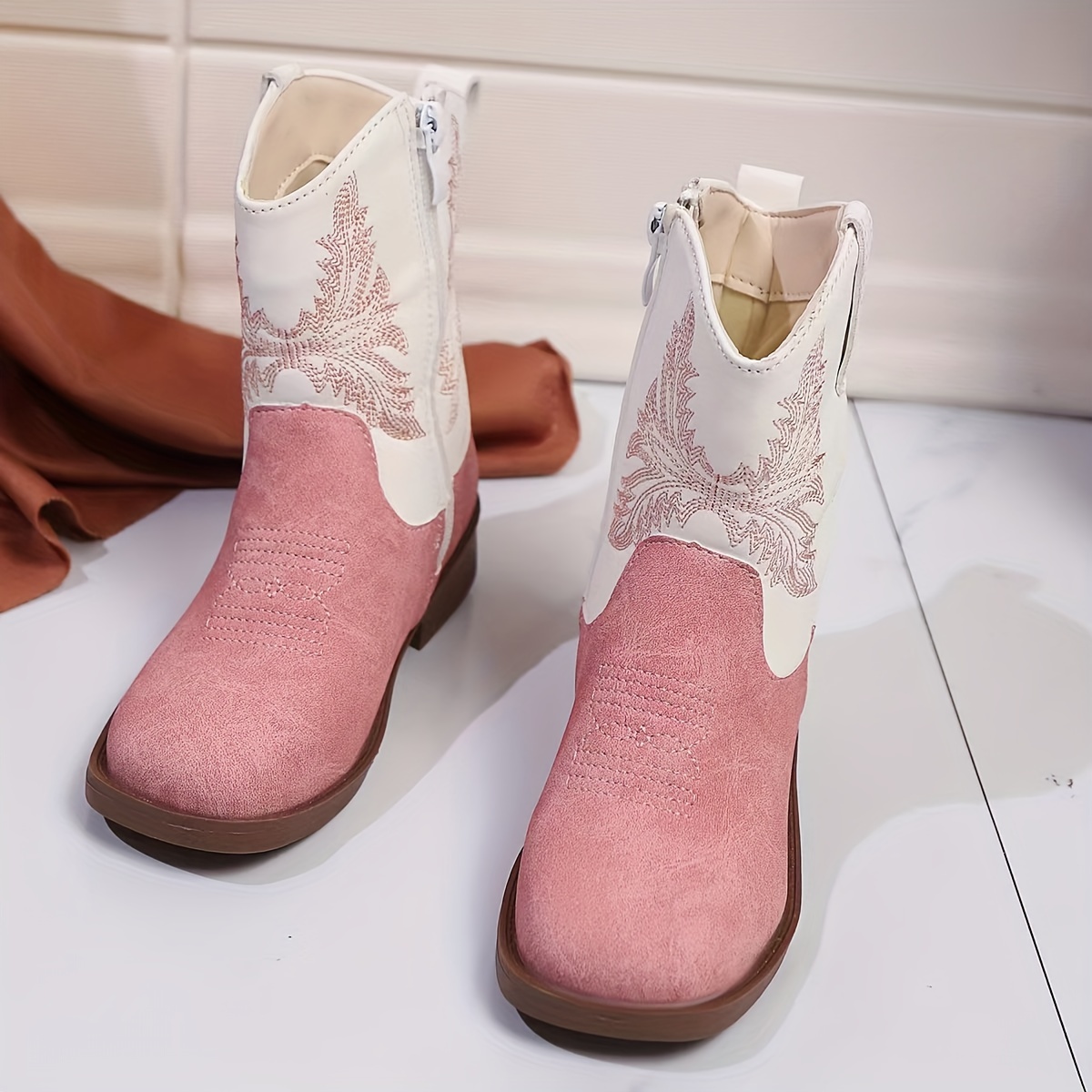 botas vaquero/vaquera niñas adornos completos Temu Ecuador