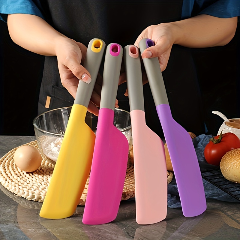 

1pc Extra Large Silicone Spatula - Heat Resistant Non-stick Flexible Kitchen Tool For Cooking, Baking, Mixing, And Scraping