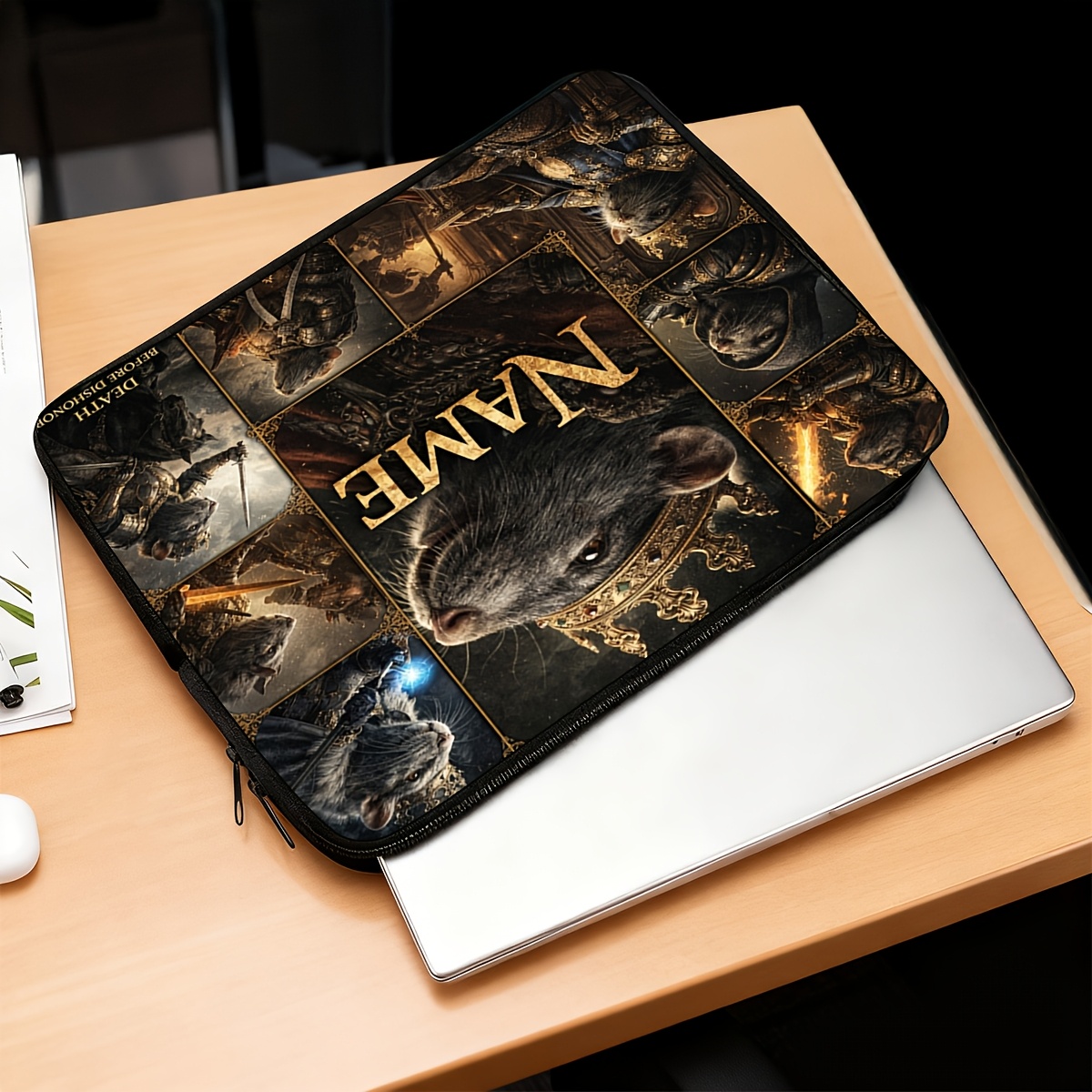Custom Rat King Warrior Laptop Sleeve Case for 25.4-43.18cm Laptops